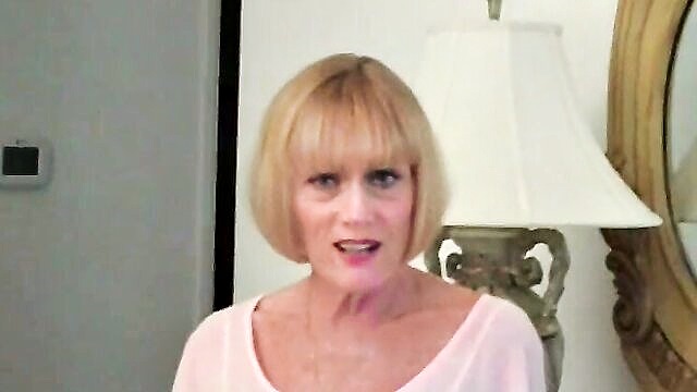 milf, homemade, amateur - angry grandma scolds