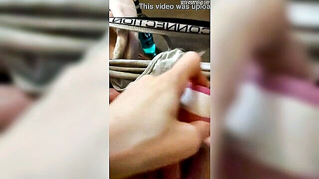 fingering, petite, wet - petite girl soaks and pleasures herself for daddy in sex video