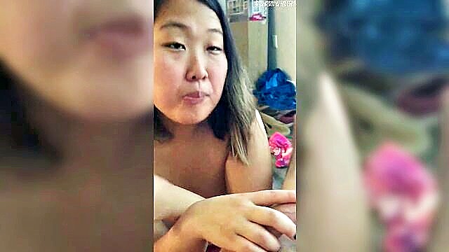 smoking, sucking, cock - smoking asian girl from pof gives amateur blowjob