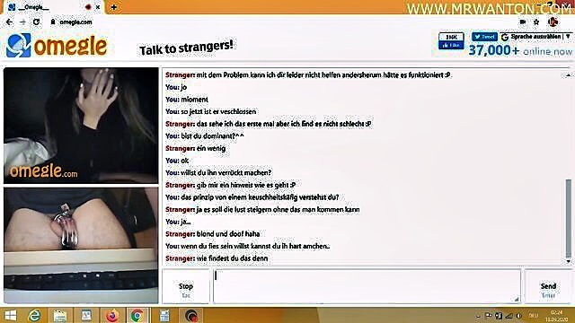 A German girl from Omegle puts on an incredible bondage performance, showcasing her stunning big boobs and perfect body in a high-definition sex video.