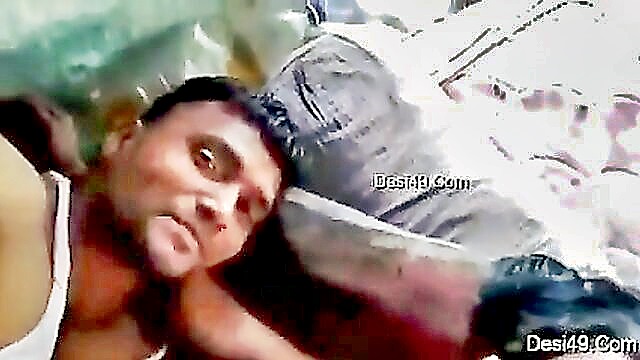 aunty, 69, indian - auntys boobs get a sensual treatment in xxx porn video