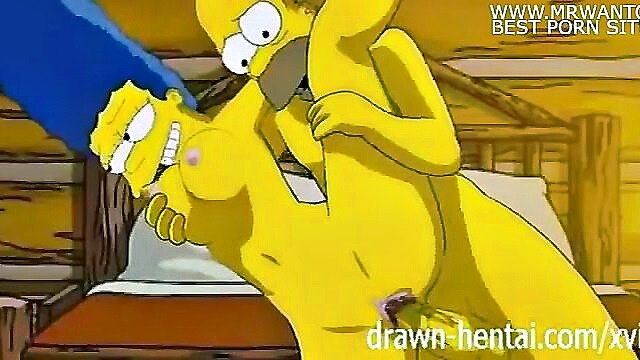 hentai, fucking, big-tits - simpsons hentai   cabin of love  fucking hentai big tits simpsons homer