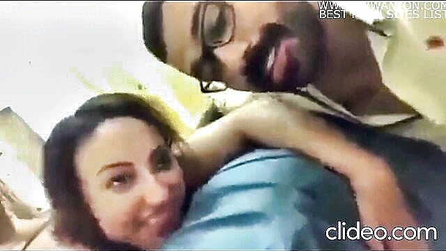 arab, cuckold, big butt - egyptian milf gets pounded in threesome on porn tube video