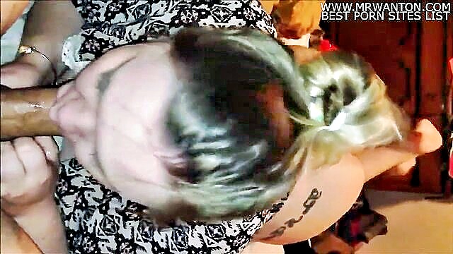 blowjob, amateur, pov - chubby blonde babe sucks cock in pov   porn hd xxx