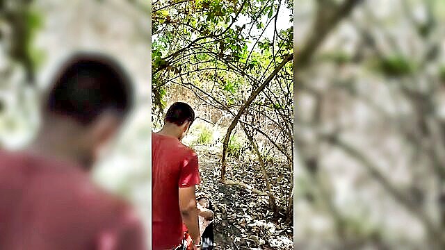 sizzling outdoor encounter leads to intense passionate lovemaking : XES