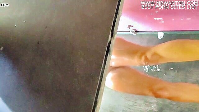 Get ready for some steamy shower action with a sexy European MILF as she showcases her ample assets and indulges in some tantalizing self-pleasure. This HD video offers an up-close and personal view of the action, making you feel like her XES partner.