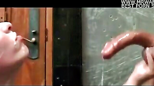 eat cum, porn video, free porn - she devours cum like the sweetest dessert in this atk models sex flick