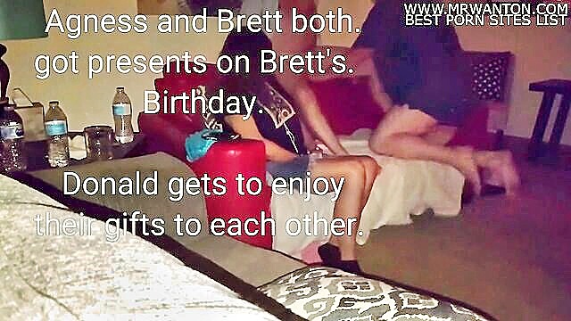 horny milf and bulls birthday gift sharing in hd : Ultima