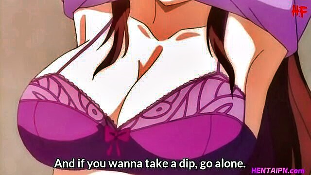 anime, big tits, cartoon - redhead and blonde sisters fuck in taboo hentai video