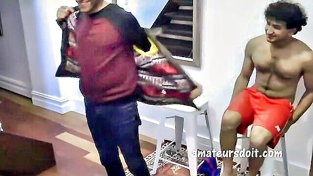 A seductive Pakistani beauty indulges in a steamy night with an Indian amateur in Australia, showcasing a wild encounter filled with intense pleasure and passion.