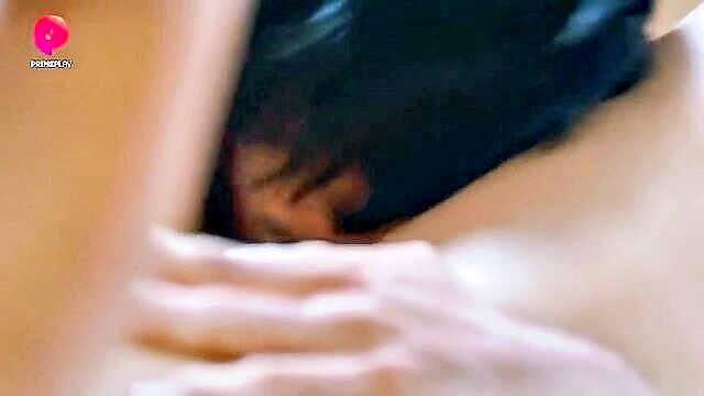 In this trio encounter, watch as two stunning beauties seduce and pleasure each other in a steamy rendezvous.
