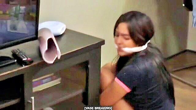 fetish, brunette, gagging - andrea brillantes ginto bdsm videos