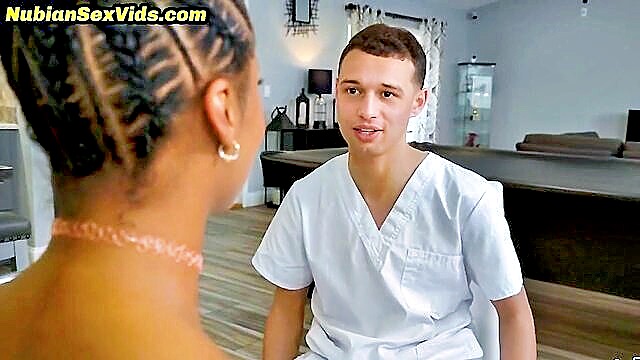 Bootylicious - ebony beautys wet pussy gets filled by big white cock in free sex video Bang