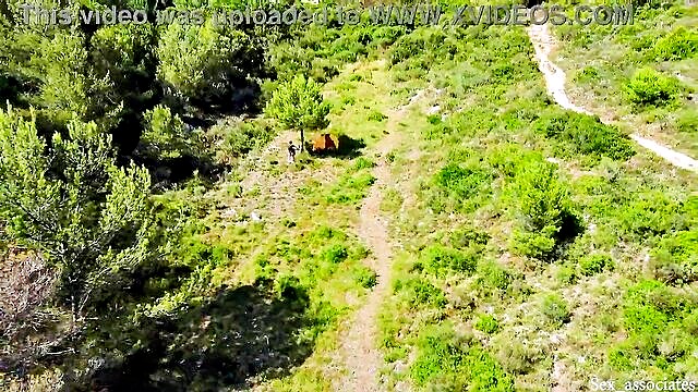 hot xxx drones caught couple fucking outdoors : Sex Associates