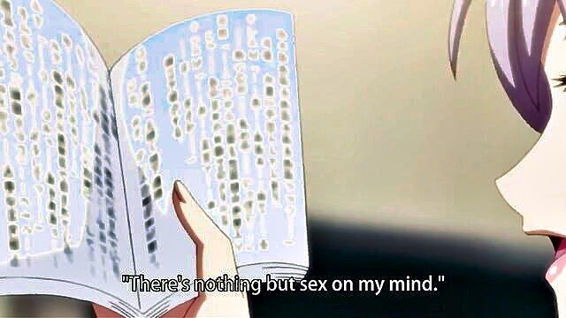60 fps, cartoon, hentai - aroused mature woman mounts a huge penis and receives seminal fluid inside her moist vagina