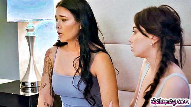 big tits, fingering, hardcore - dana gets caught by chloe leading to an emotional conversation and intimate moments