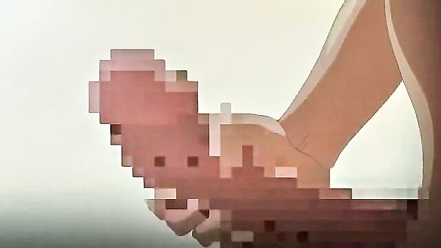 solo, hentai, cartoon - solo girl with big butt indulges in pissing and fucking in uncensored hentai