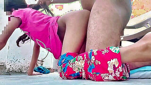 outdoor, creampie, teen - a thrilling outdoor group sex experience with an indian milf and her husband