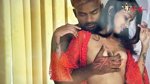 anal fuck, creampie pussy, big tits bhabhi - sudipa a beautiful indian girl gets pounded by her lover in a wild and explicit romp culminating in an intense ejaculation on her breasts