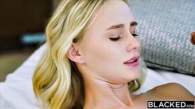 cute blonde with big tits fucked by bbc : Blacked