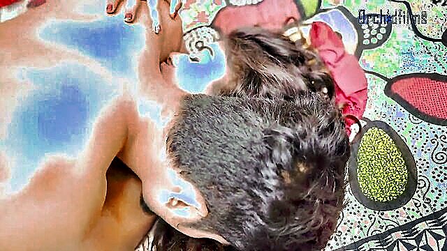 hardcore, sex, teen - a couple indulges in cowgirl and missionary positions with an indian housewife who offers oral sex to a soldier