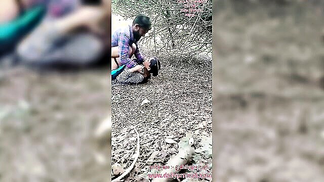 doggystyle, indian, mom - outdoor anal sex with desi housewife in village