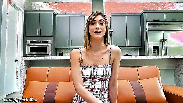 Ana Rose - ana rose tight ass Casting Couch X