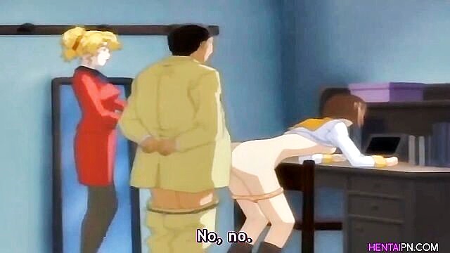 hentai uncensored, huge tits, hd porn - hentai lesbian action