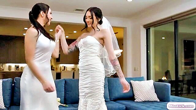 lesbian, milf, big tits - big tits lesbian lingerie