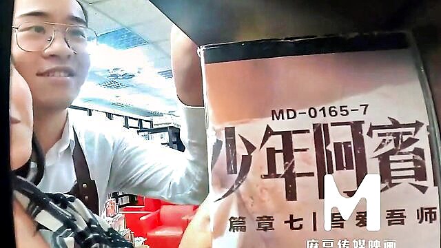 Su Nian Jin - excited sex in bookstore asia porn video   best original asia porn video Model Media