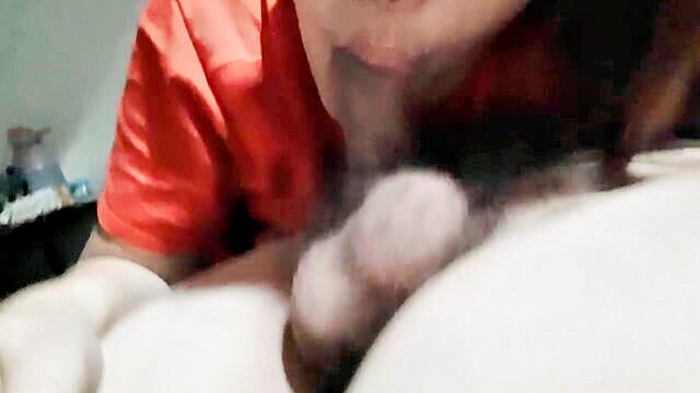 amateur teen babe gives a sloppy blowjob and gets filled with cum : Mightypinoyyy