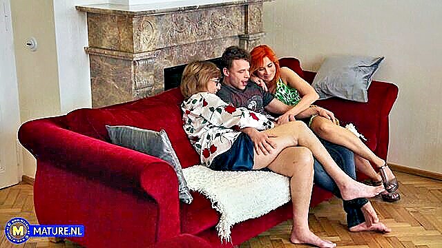 Petra, Pavlos, Lavra Red - czech anal threesome Mature.nl