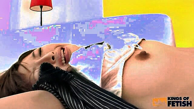 petite japanese babe enjoys deepthroat and spreadeagle action : Kings Of Fetish - Japanese Adult Video