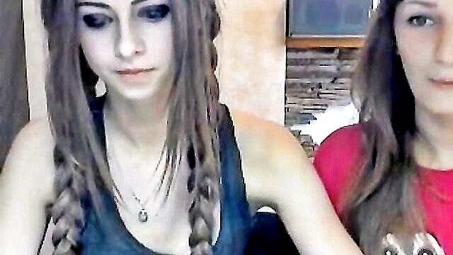 young girl, on webcam, young girlfriend - webcam girls posing