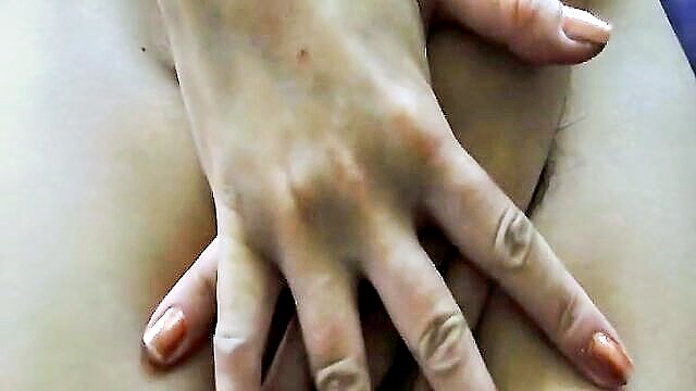 busty mature, big tits, mature wife - mature wife shows hairy cunt