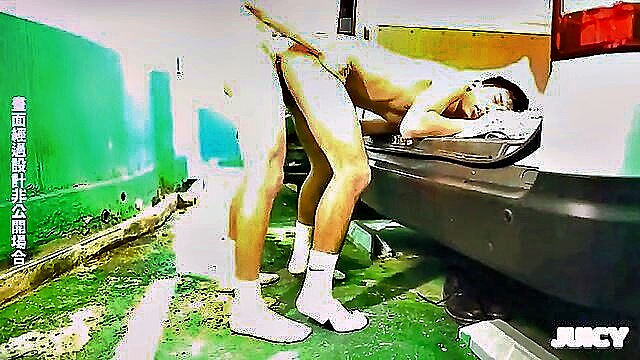 asian big cock, asian anal sex, 2 gay - asian parking lot sex