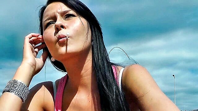 sex with, ot brunette, hot brunette - hot brunette gets fucked