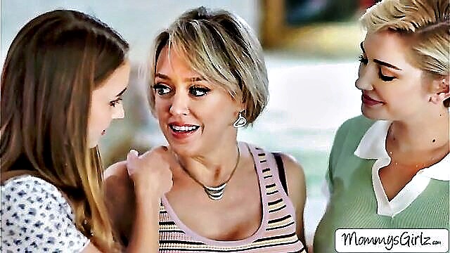 Skye Blue - skye blue and her busty stepmom