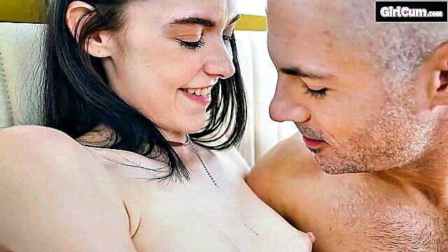 teen, brunette, petite - bella nova orgasm