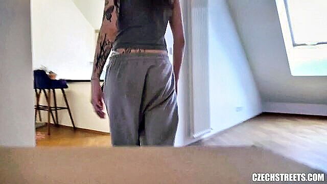 reality, oral, authentic - tattooed girl gets fucked