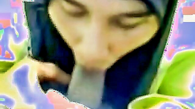 arab girl, sexy arab, my dick - hijab sucking pov
