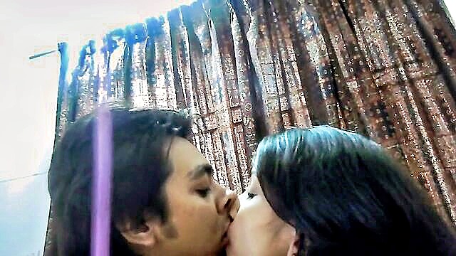 amateur, small tits, indian - indian couple fucks on webcam