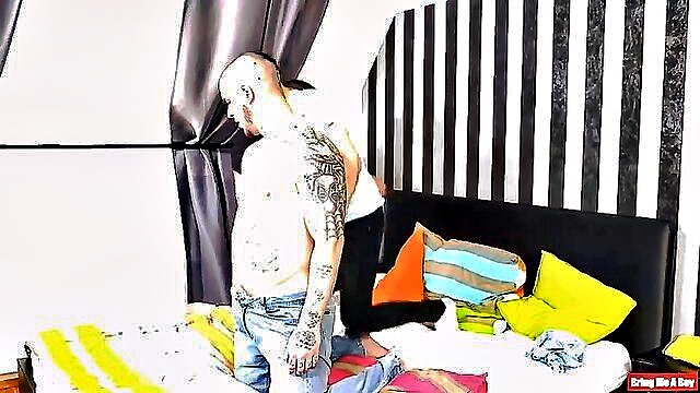 tattoo, blowjob, anal fuck - tattooed babe orgy