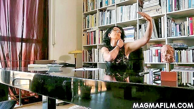 ts cum, magmafilm, gets cum - german hottie gets pounded
