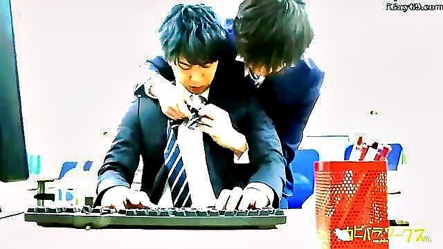 office, asian, boyfriendtv - asian blowjob video