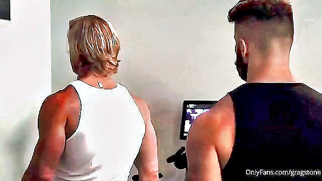 amateur anal sex, big cock, anal fuck - gym babe gets fucked