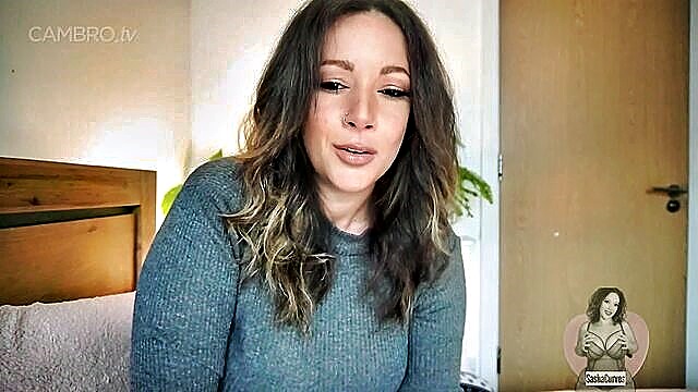 pov, bbw, chubby - sasha curves pov video