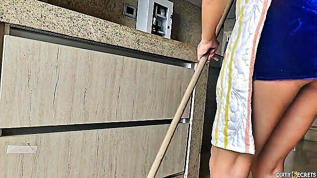 roleplay, stepmom, milf - step mom spies while fucking