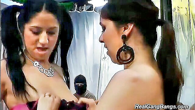 gangbang, cute, orgy - cute girls gangbang orgy