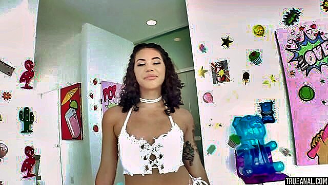 anal, anal de, duro - nicoluva dildo play